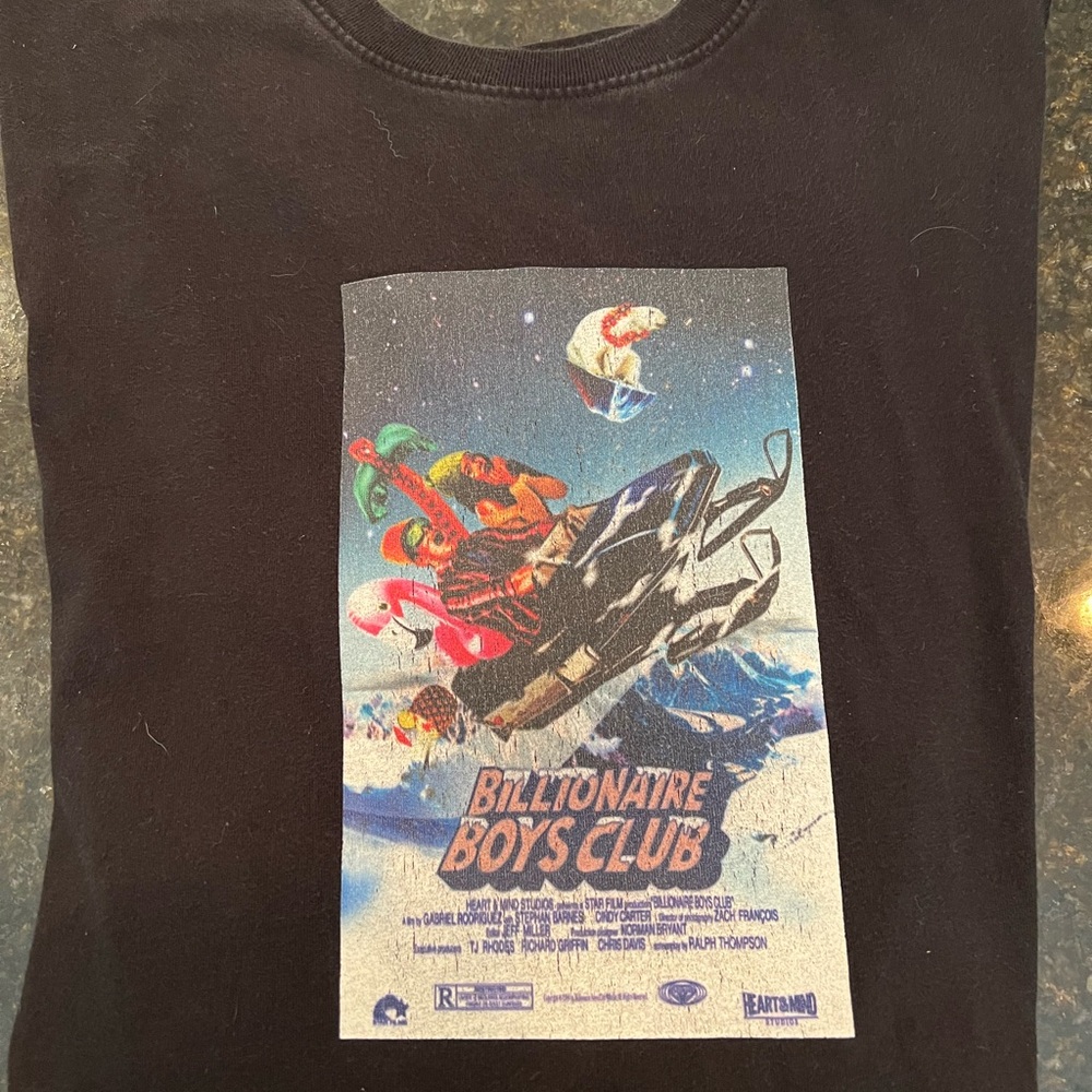 Billionaire Boys Club Black Cotton Tee